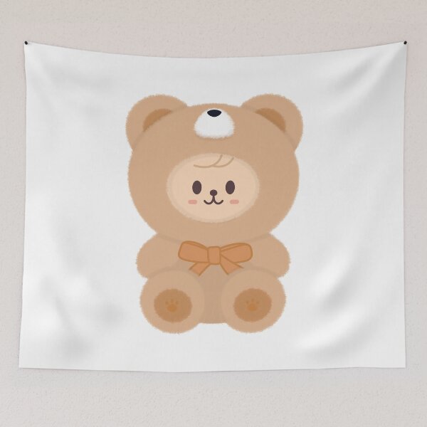 Item preview, SKZOO PuppyM teddy bear - SKZOO EVERYWHERE ALL AROUND THE WORLD designed and sold by 0627june.