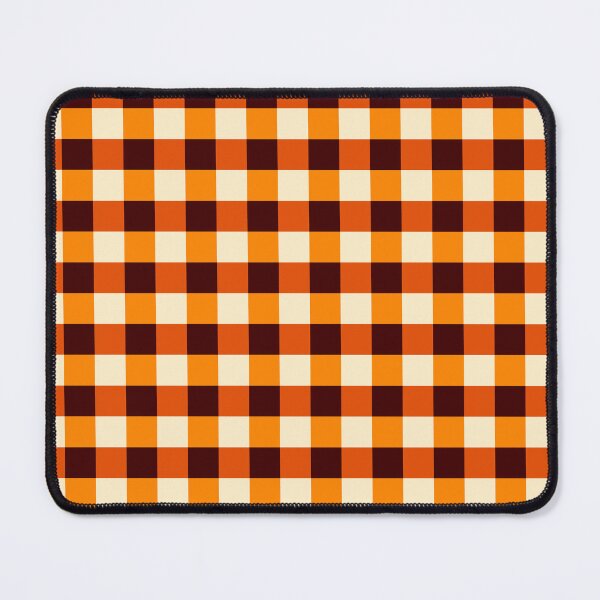 Item preview, Orange plaid pattern designed and sold by Aikesout.