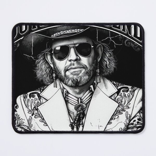 Item preview, Copy of David Allan Coe Vintage Style Fan Design designed and sold by Marjan Lotffy.