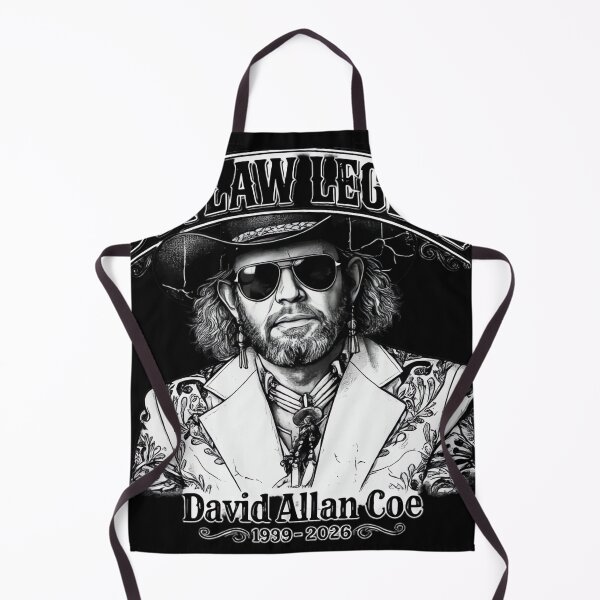 Item preview, Copy of David Allan Coe Vintage Style Fan Design designed and sold by Marjan Lotffy.