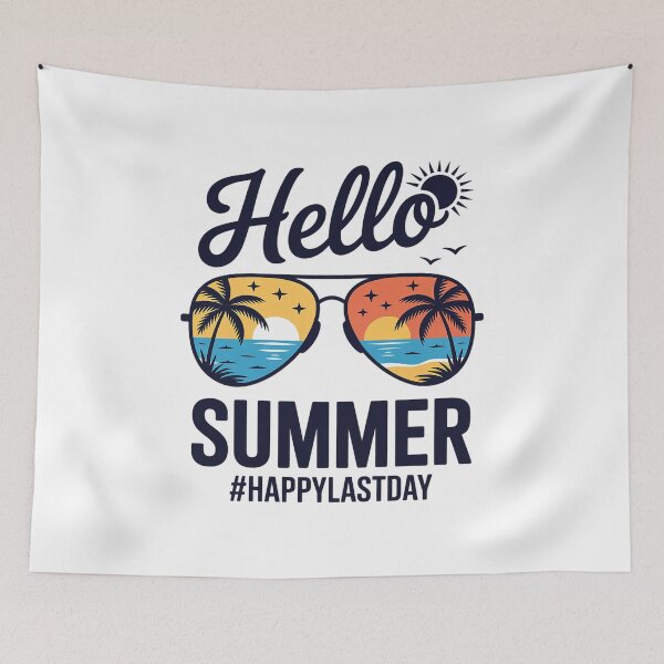 Item preview, Hello Summer Happy Last Day of School Teacher Student  designed and sold by grounabslaninal.