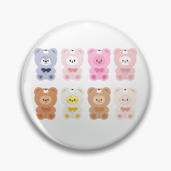 Item preview, Stray Kids teddy bear - SKZOO EVERYWHERE ALL AROUND THE WORLD (1) designed and sold by 0627june.