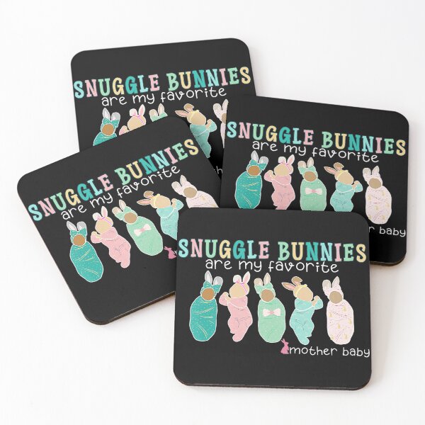 Item preview, Snuggle Bunnies Mother Baby Nurse Easter  designed and sold by zamiokaline.