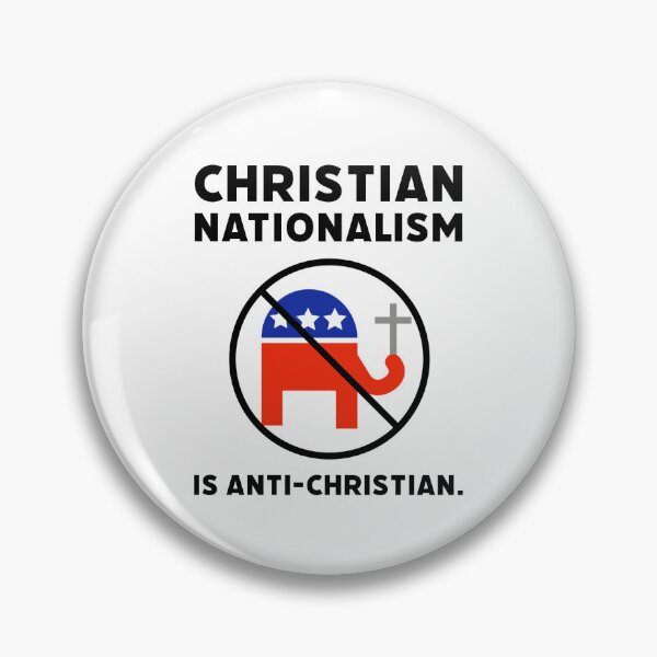 Item preview, Christian nationalism is anti-Christian. designed and sold by Rachel the Artist .