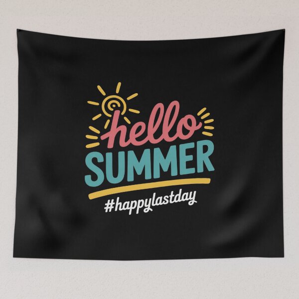 Item preview, Hello Summer Happy Last Day of School Teacher Student Men Women designed and sold by grounabslaninal.