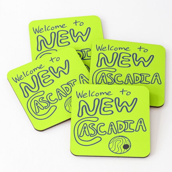 Item preview, Welcome to New Cascadia designed and sold by Fig Newto.