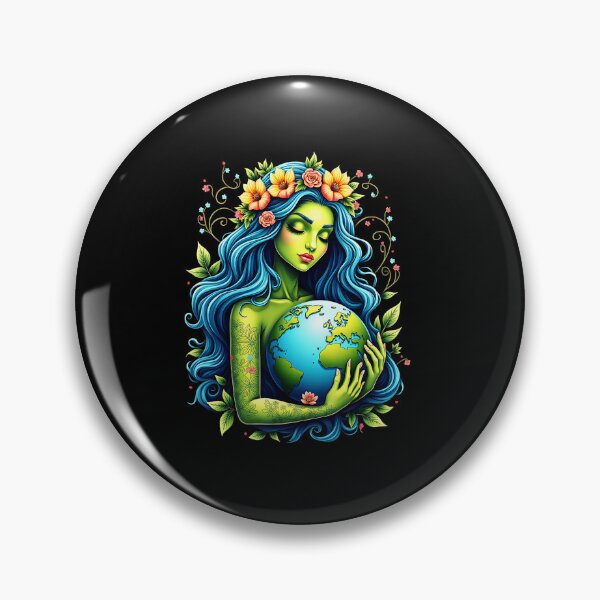 Item preview, Mother Earth Gaia Nature Spirit designed and sold by zamiokaline.