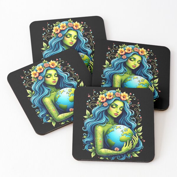 Item preview, Mother Earth Gaia Nature Spirit designed and sold by zamiokaline.