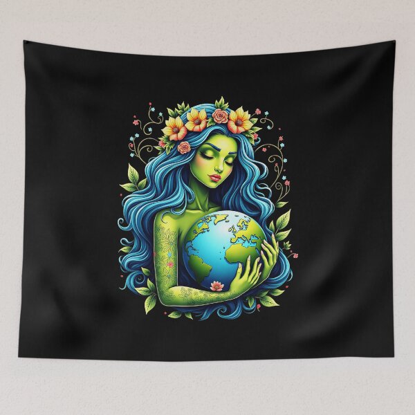 Item preview, Mother Earth Gaia Nature Spirit designed and sold by zamiokaline.