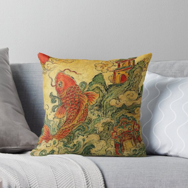 Item preview, Golden Koi Fish Mythic Wave  designed and sold by eliramaison.