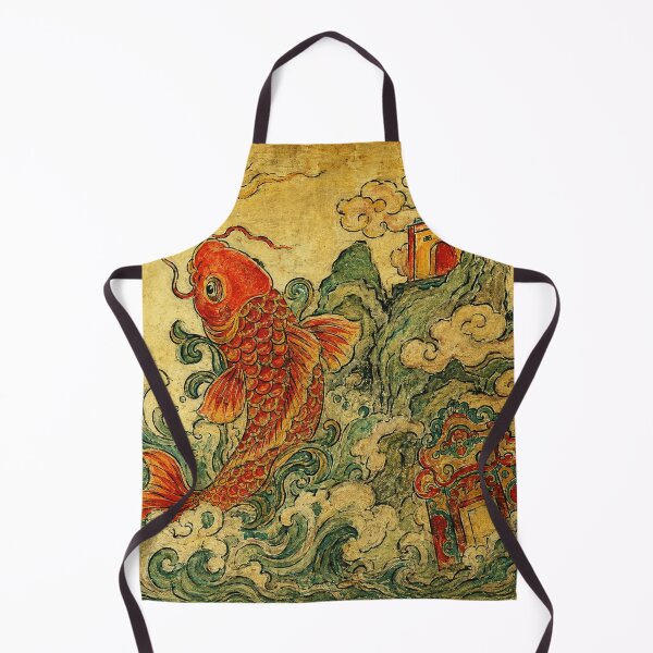 Item preview, Golden Koi Fish Mythic Wave  designed and sold by eliramaison.