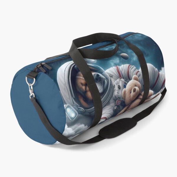 Item preview, Space Dog Astronaut Napping with His Teddy  designed and sold by CarolM.