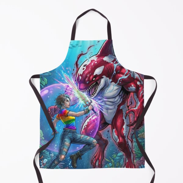 Item preview, The sorceress battles the sea demon. designed and sold by PP&RAINBOW SHOP.