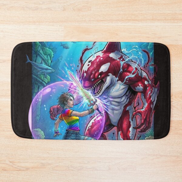 Item preview, The sorceress battles the sea demon. designed and sold by PP&RAINBOW SHOP.