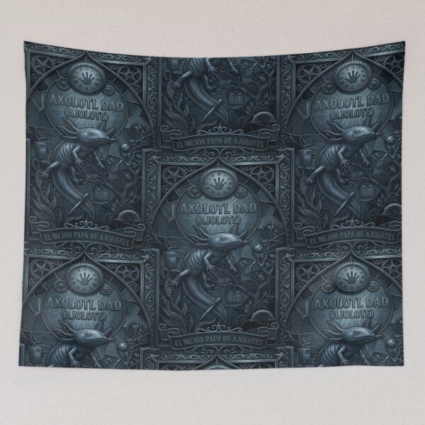 Item preview, Steampunk Axolotl Dad Father's Day designed and sold by BriSher.