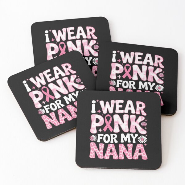Item preview, I Wear Pink For My Nana Support Breast Cancer Awareness designed and sold by grounabslaninal.