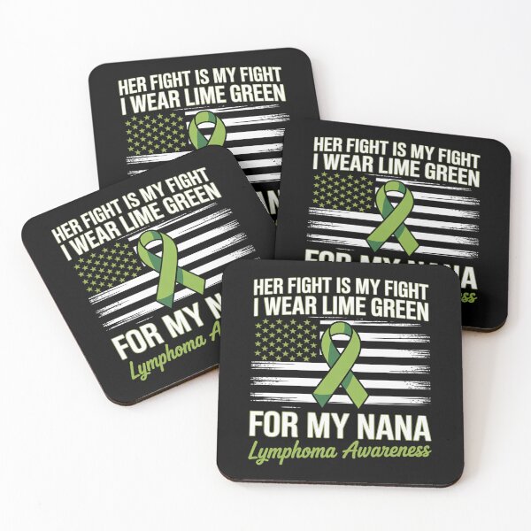 Item preview, I Wear Lime Green For My Nana Lymphoma Awareness Day designed and sold by grounabslaninal.
