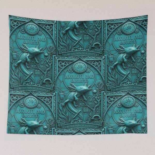 Item preview, Steampunk Axolotl Dad Father's Day designed and sold by BriSher.