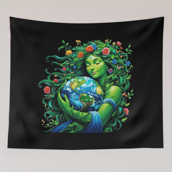 Item preview, Mother Nature Earth Day Planet  designed and sold by zamiokaline.