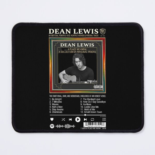 Item preview, Dean Lewis Tracklist Music Player Vintage designed and sold by JayceTucker89.