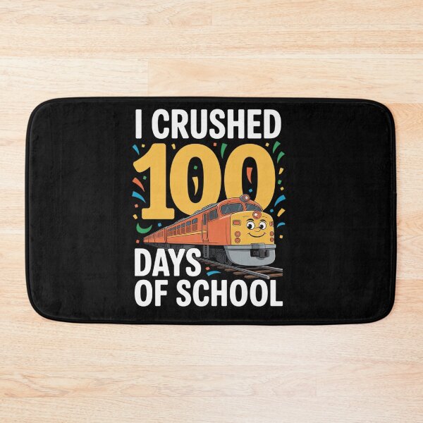 Item preview, Kids Boys Girls I Crushed 100 Days Of School Train designed and sold by grounabslaninal.