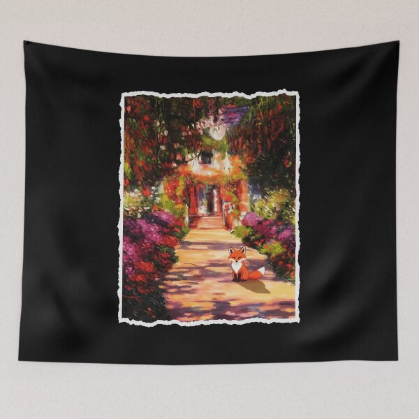 Item preview, Fox Garden Path Painting  designed and sold by JordynLadukeg65.