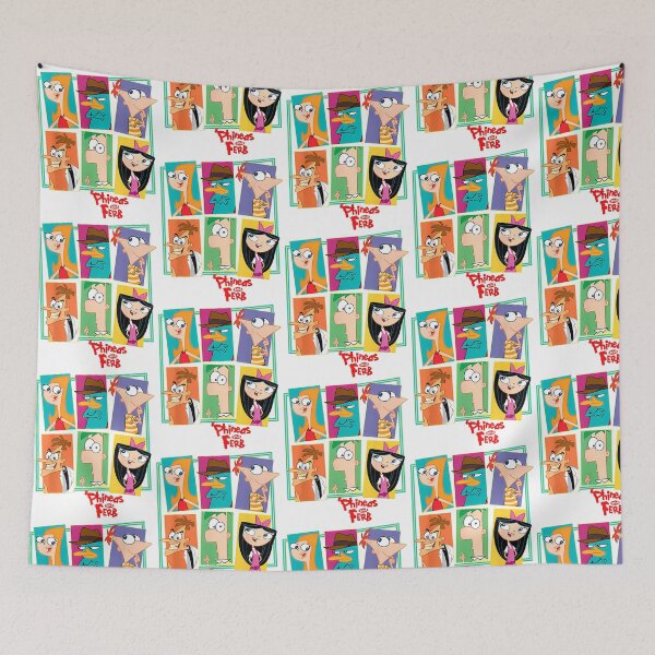 Item preview, Disney Phineas And Ferb Character Collage designed and sold by CosmosUK.
