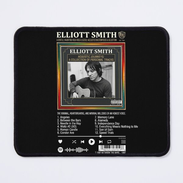 Item preview, Elliott Smith Tracklist Music Player Vintage designed and sold by JayceTucker89.