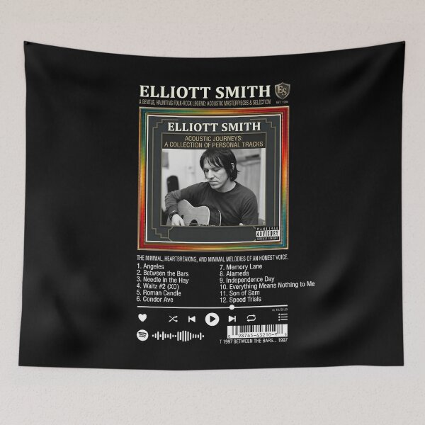 Item preview, Elliott Smith Tracklist Music Player Vintage designed and sold by JayceTucker89.