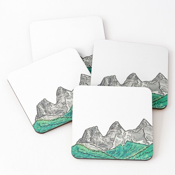 Item preview, Three Sister Mountain | Canmore, Canada designed and sold by TigerArtStudio.