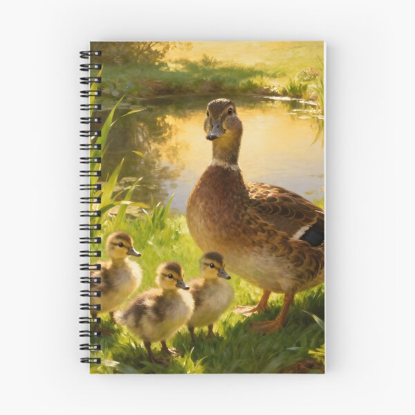 Item preview, Mama Duck And Ducklings on The Farm designed and sold by Glimmersmith.