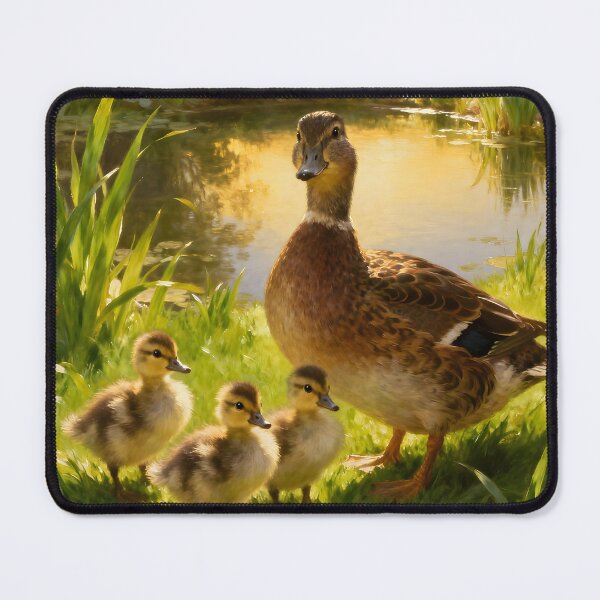 Item preview, Mama Duck And Ducklings on The Farm designed and sold by Glimmersmith.