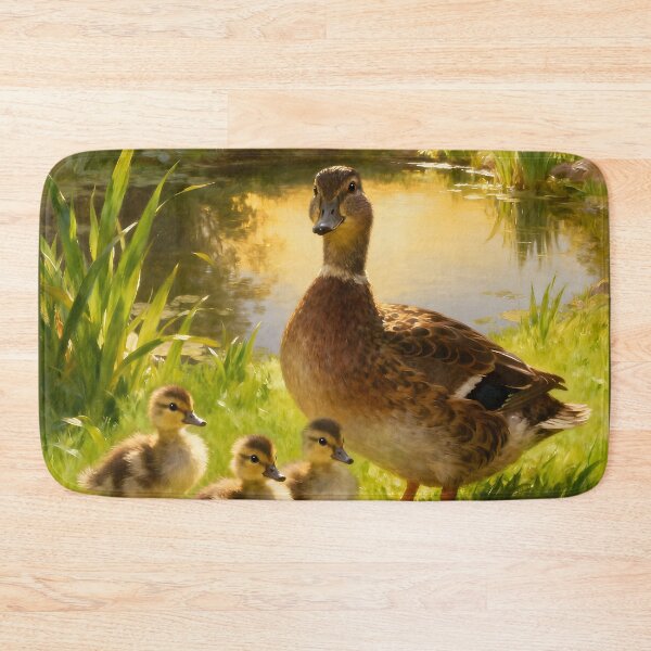 Item preview, Mama Duck And Ducklings on The Farm designed and sold by Glimmersmith.
