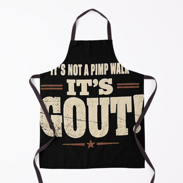 Item preview, It's Not A Pimp Walk It's Gout! Funny Medical Health Humor Retro Design designed and sold by haitrieuic96.