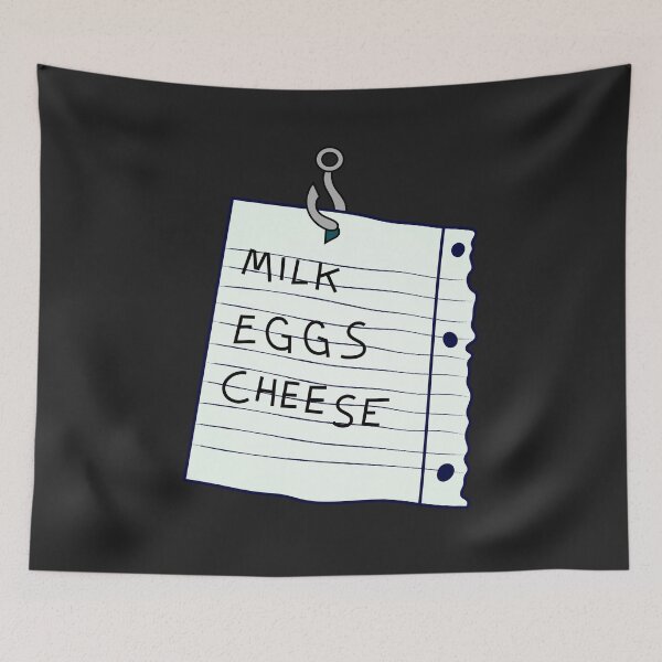 Item preview, SpongeBob - Floating Shopping List DOODLE designed and sold by DibujandoPorfa.