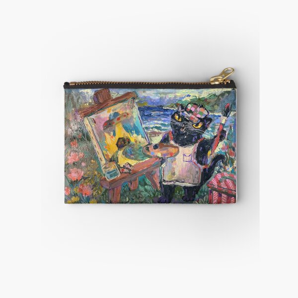 Item preview, a cat interested in painting designed and sold by guilhernunes.