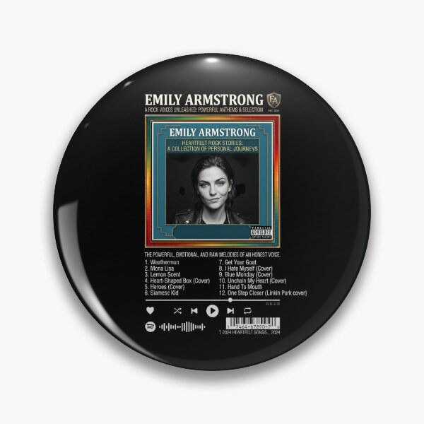 Item preview,  Emily Armstrong Tracklist Music Player Vintage designed and sold by JayceTucker89.
