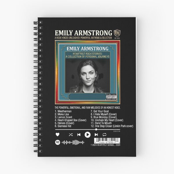 Item preview,  Emily Armstrong Tracklist Music Player Vintage designed and sold by JayceTucker89.