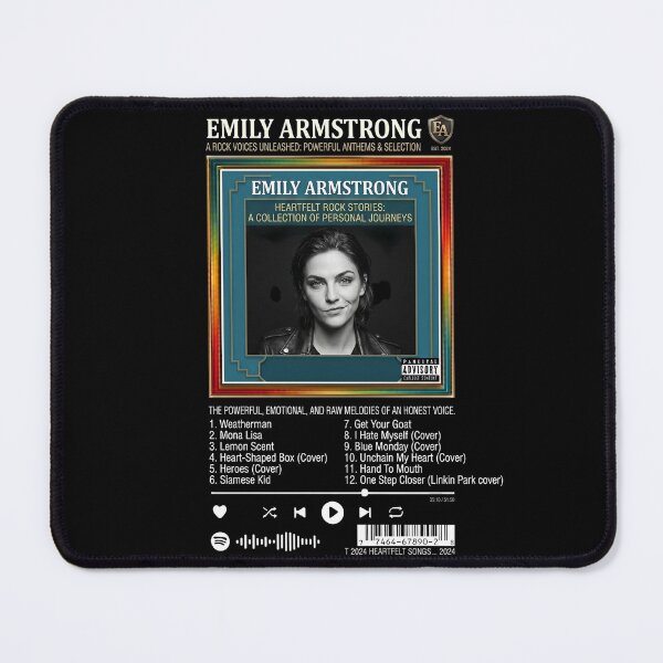 Item preview,  Emily Armstrong Tracklist Music Player Vintage designed and sold by JayceTucker89.