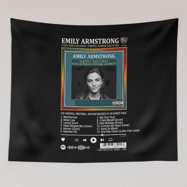 Item preview,  Emily Armstrong Tracklist Music Player Vintage designed and sold by JayceTucker89.