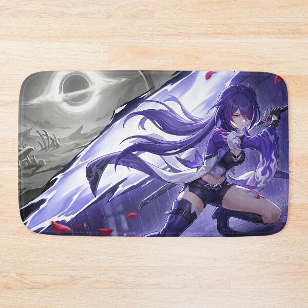 Item preview, Acheron // Honkai: Star Rail Illustration - Dark Eclipse Purple Anime Gaming Art designed and sold by Astraphyllia.