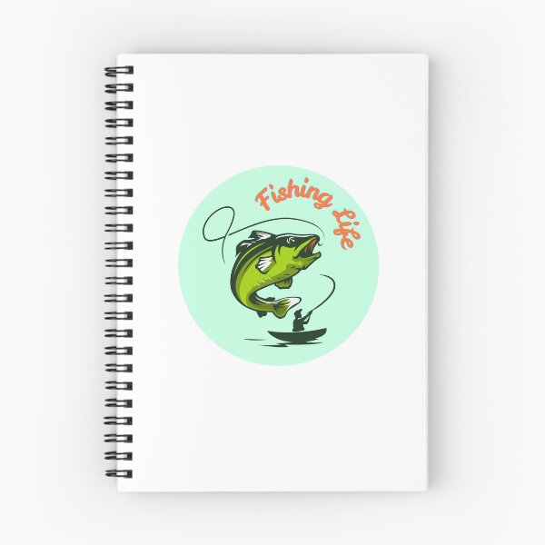 Item preview, Fishing Life. Gift for a Fisherman, Fly Fishing Fan.  Hook and Bait. designed and sold by ShrimpAndGrits.