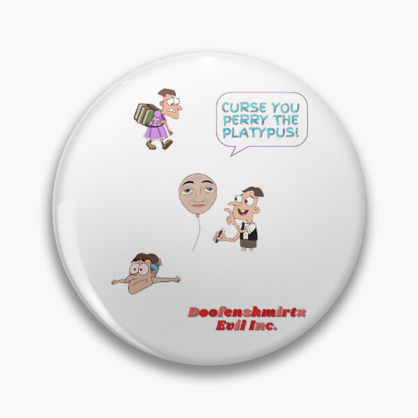 Item preview, Doofenshmirtz Sticker Pack designed and sold by CosmosUK.