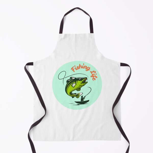 Item preview, Fishing Life. Gift for a Fisherman, Fly Fishing Fan. Hook and Bait. designed and sold by ShrimpAndGrits.