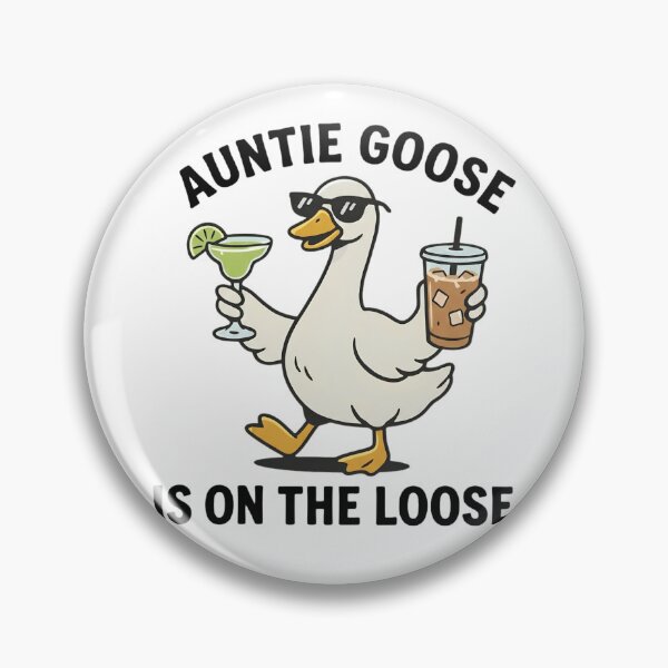 Item preview, Funny Auntie Goose Is On The Loose Iced Coffee Margarita designed and sold by haitrieuic96.