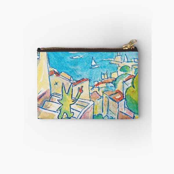 Item preview, Coastal Cat View Mediterranean Sketch designed and sold by Modaozushi216.