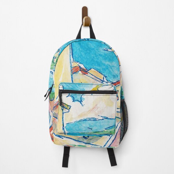 Item preview, Coastal Cat View Mediterranean Sketch designed and sold by Modaozushi216.