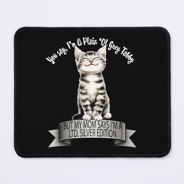 Item preview, Grey Tabby Cat Mom Hoodie Funny Mother’s Day designed and sold by zamiokaline.
