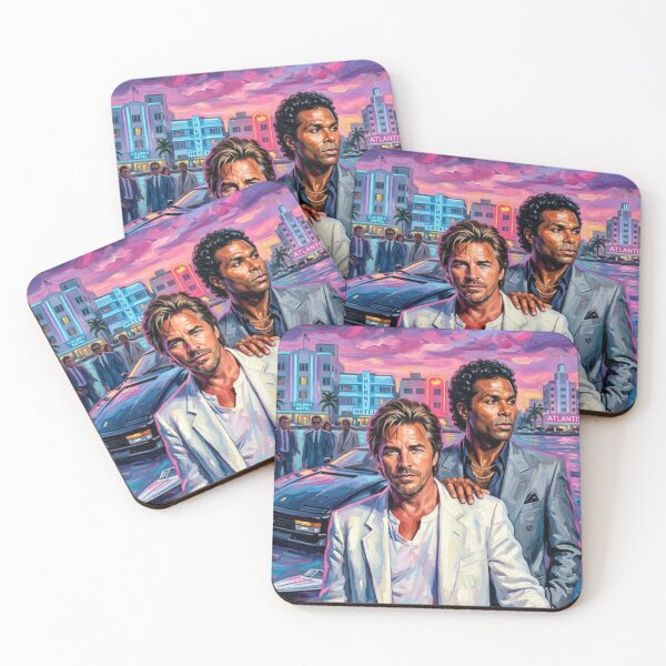 Item preview, Miami Vice: Pastel Nights & Neon Lights designed and sold by Art's Diner.