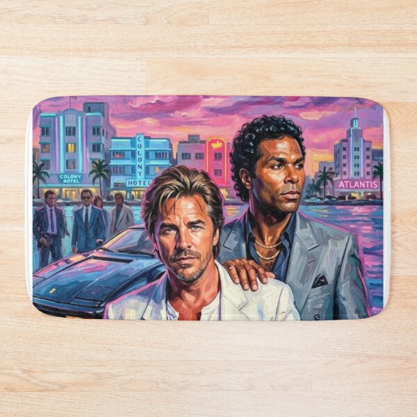 Item preview, Miami Vice: Pastel Nights & Neon Lights designed and sold by Art's Diner.
